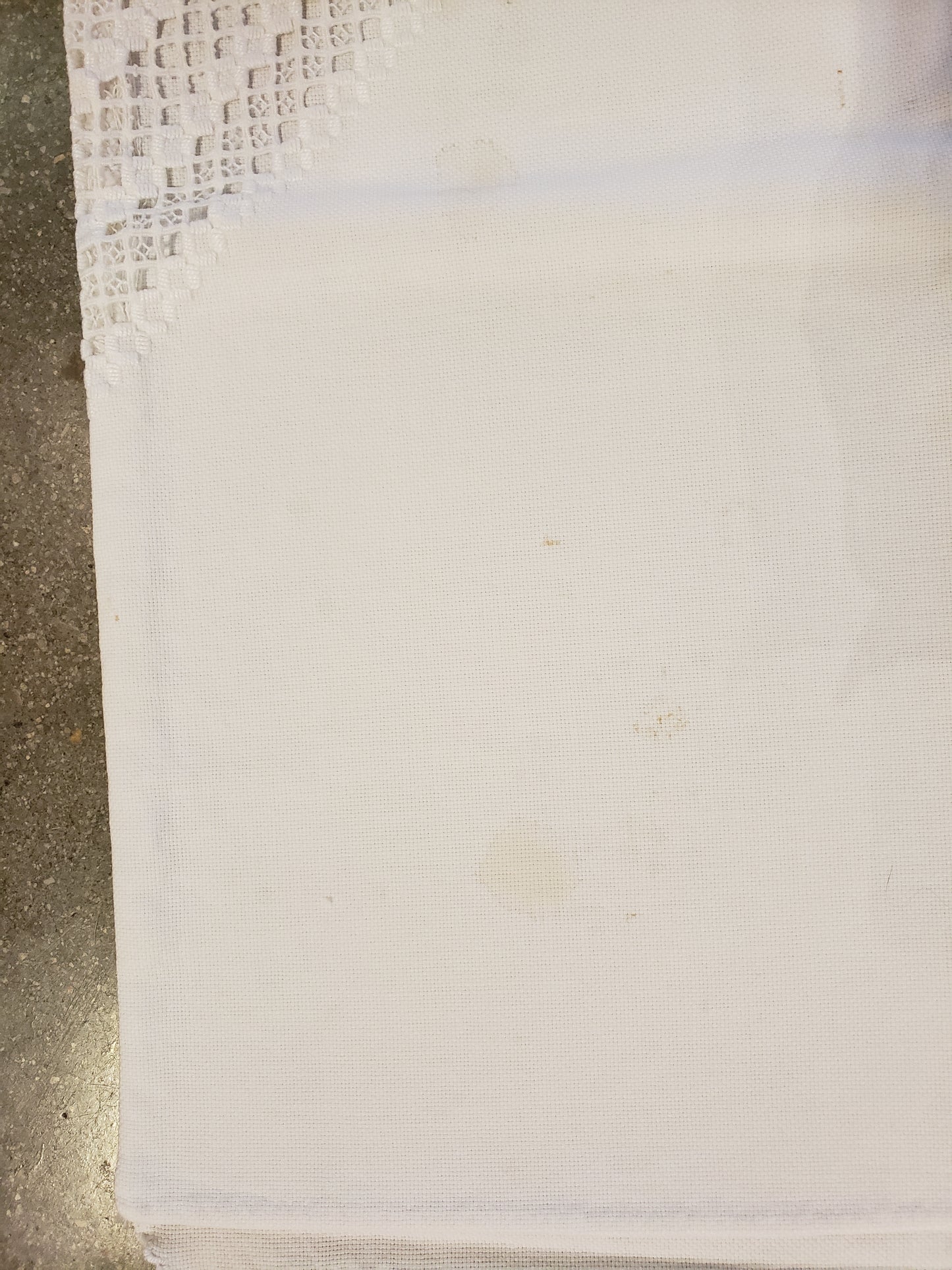 Embroidered "S" Vintage Lingerie Bag