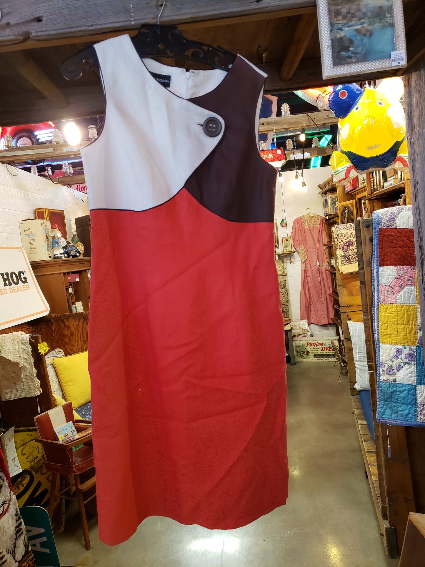 Size 6 Color Block sleeveless dress