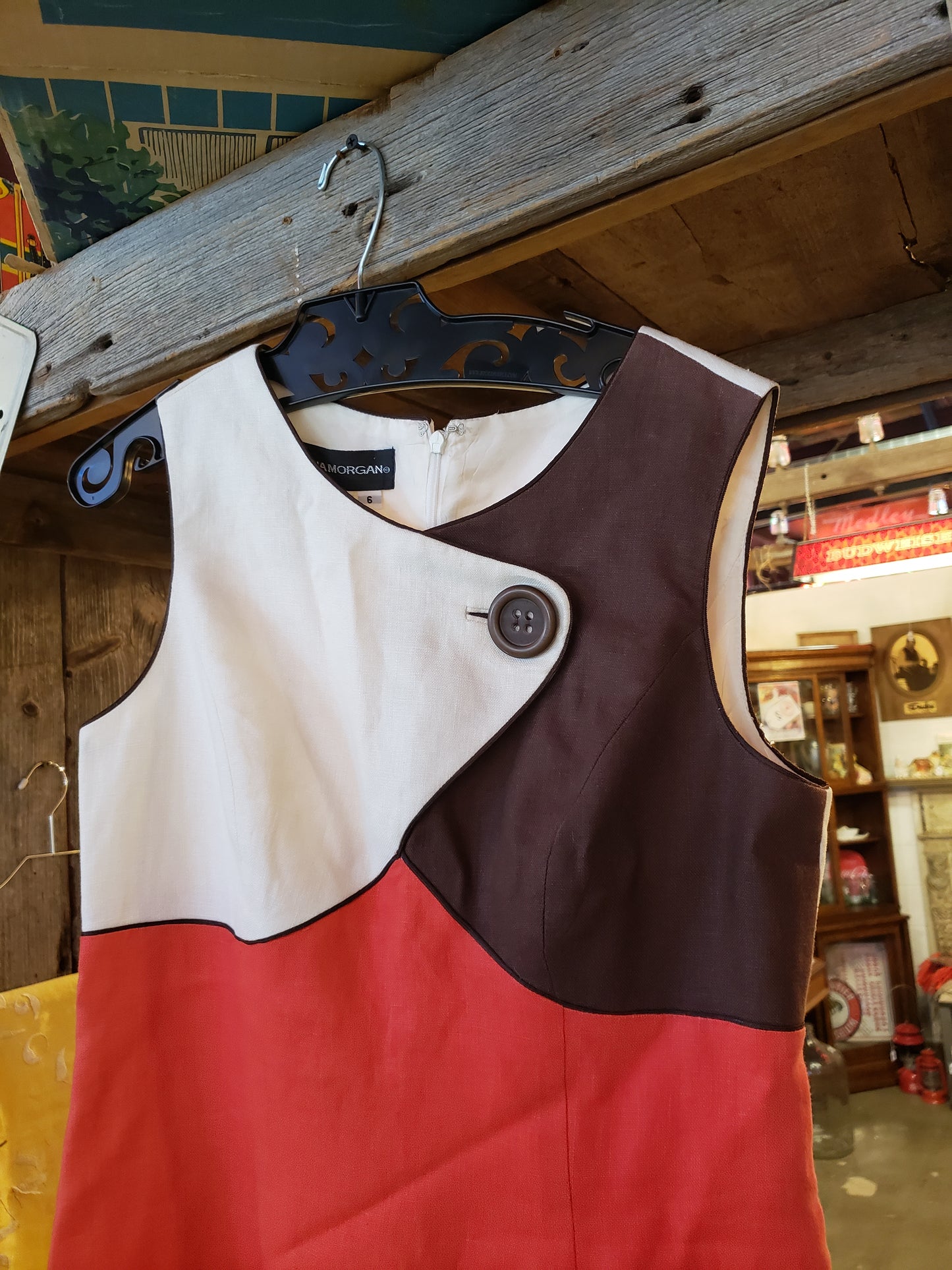 Size 6 Color Block sleeveless dress