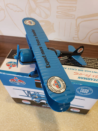 AMOCO Stearman Bi-Plane diecast bank