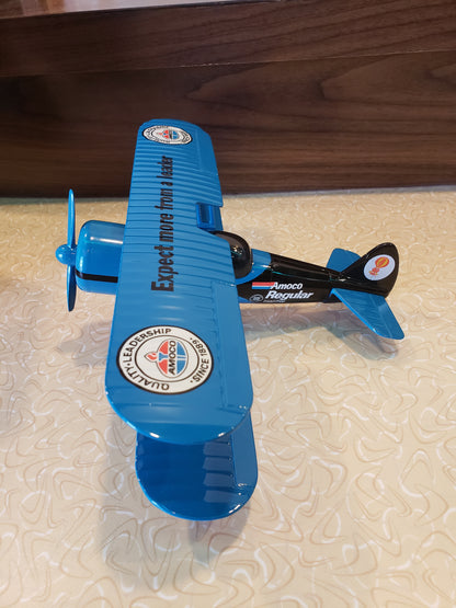 AMOCO Stearman Bi-Plane diecast bank