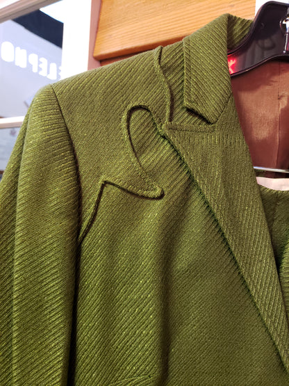 Lasso Women's Green Western Suit VINTAGE size 4
