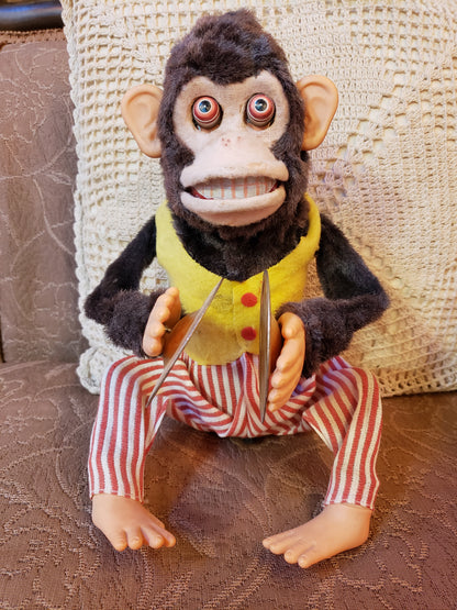 1950s Jolly Chimp Cymbal toy (nonworking)