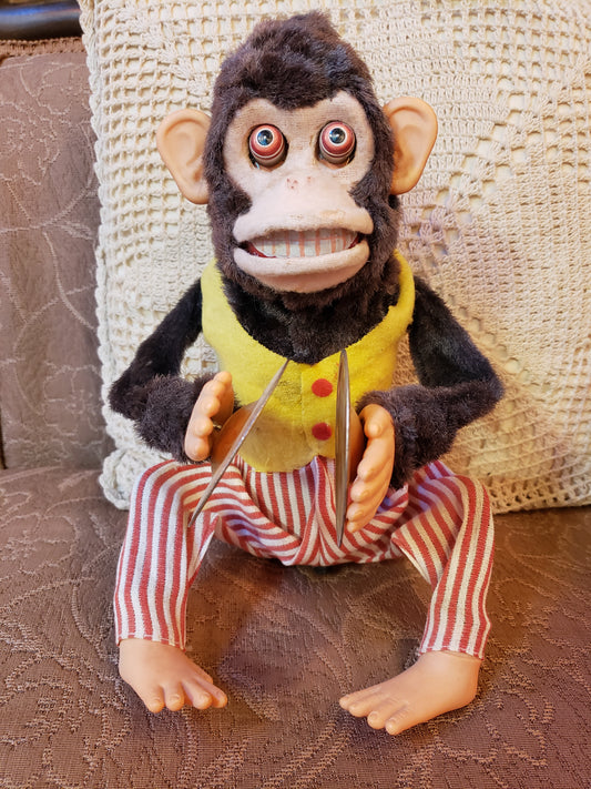 1950s Jolly Chimp Cymbal toy (nonworking)