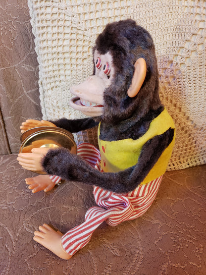 1950s Jolly Chimp Cymbal toy (nonworking)