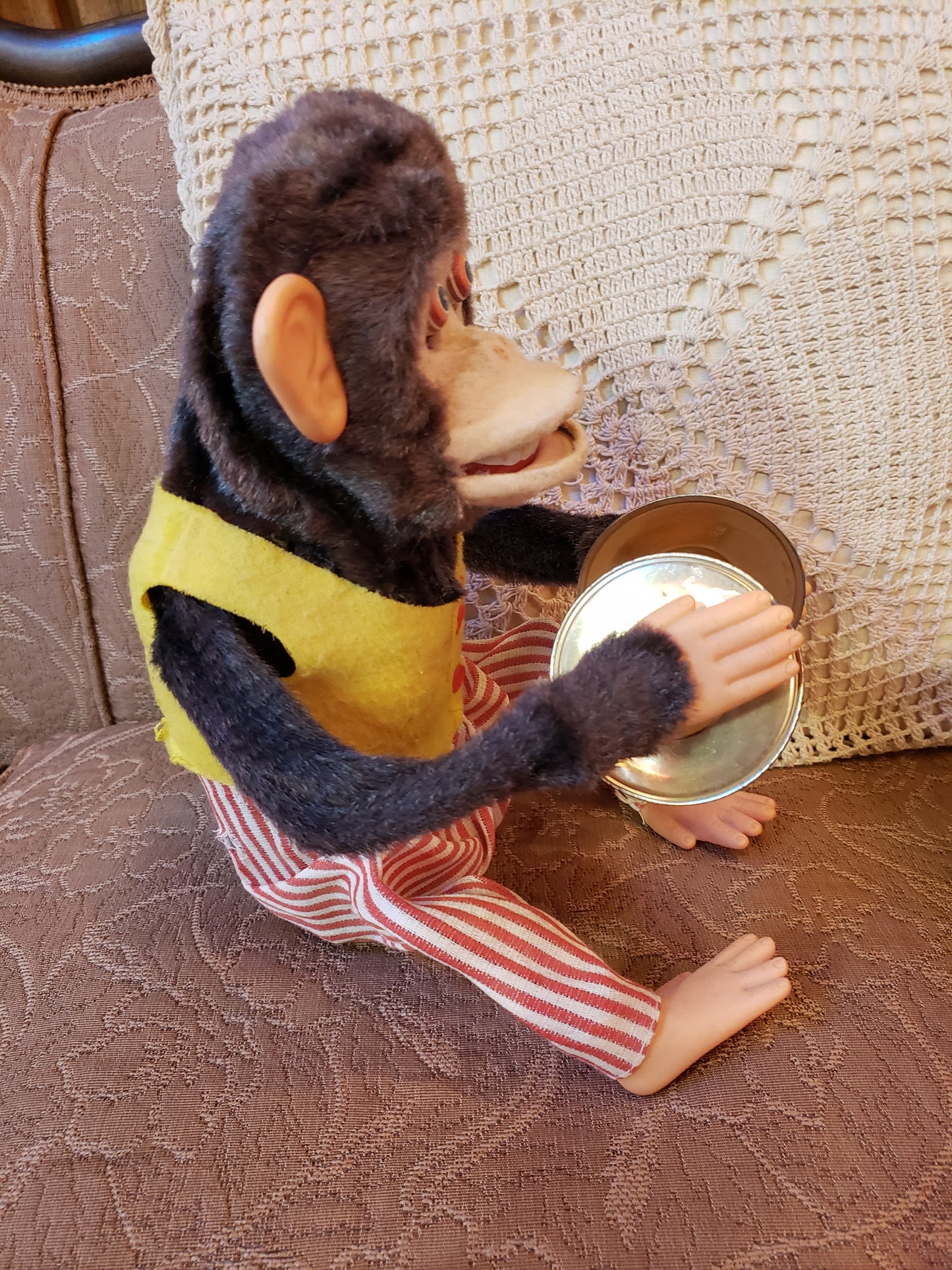 1950s Jolly Chimp Cymbal toy (nonworking)