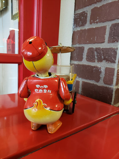 RARE 1960s Nomura Duck Popcorn Vendor nonworking