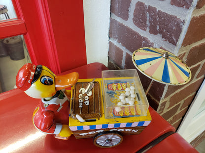RARE 1960s Nomura Duck Popcorn Vendor nonworking