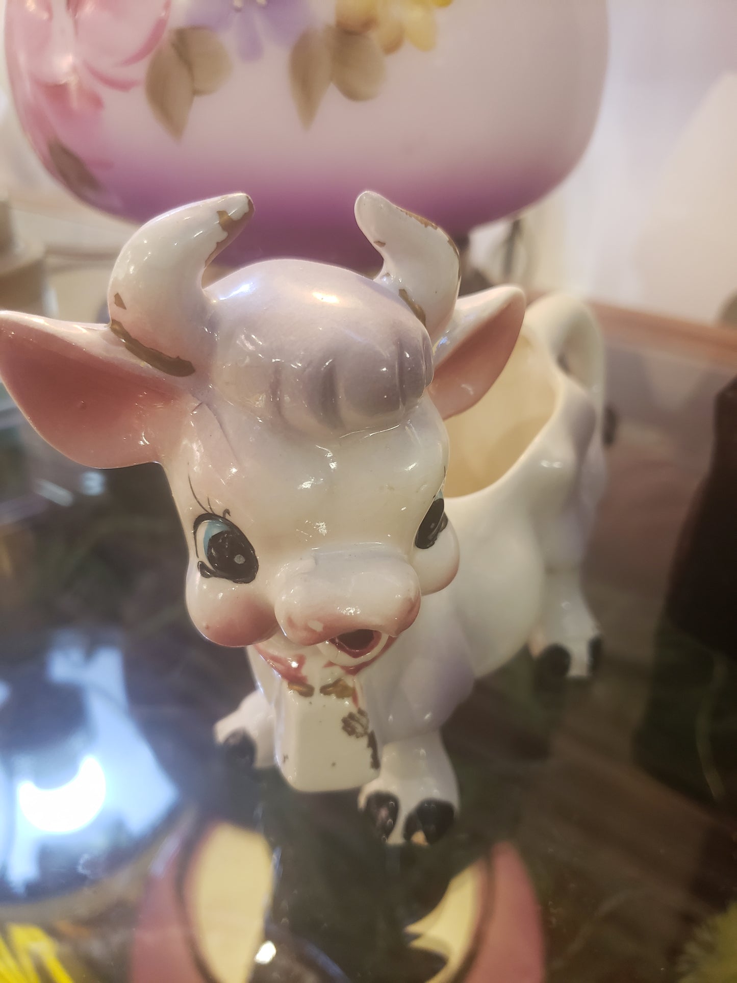 Elsie the Purple Cow creamer