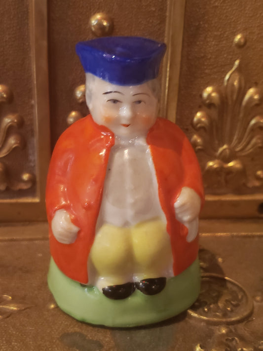 Toby man bell figurine