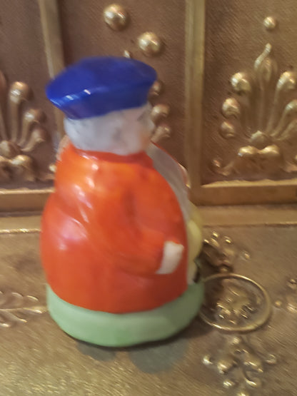 Toby man bell figurine