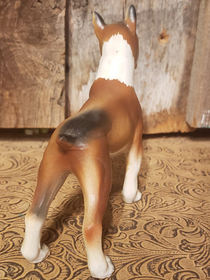 Ceramic Boxer dog
