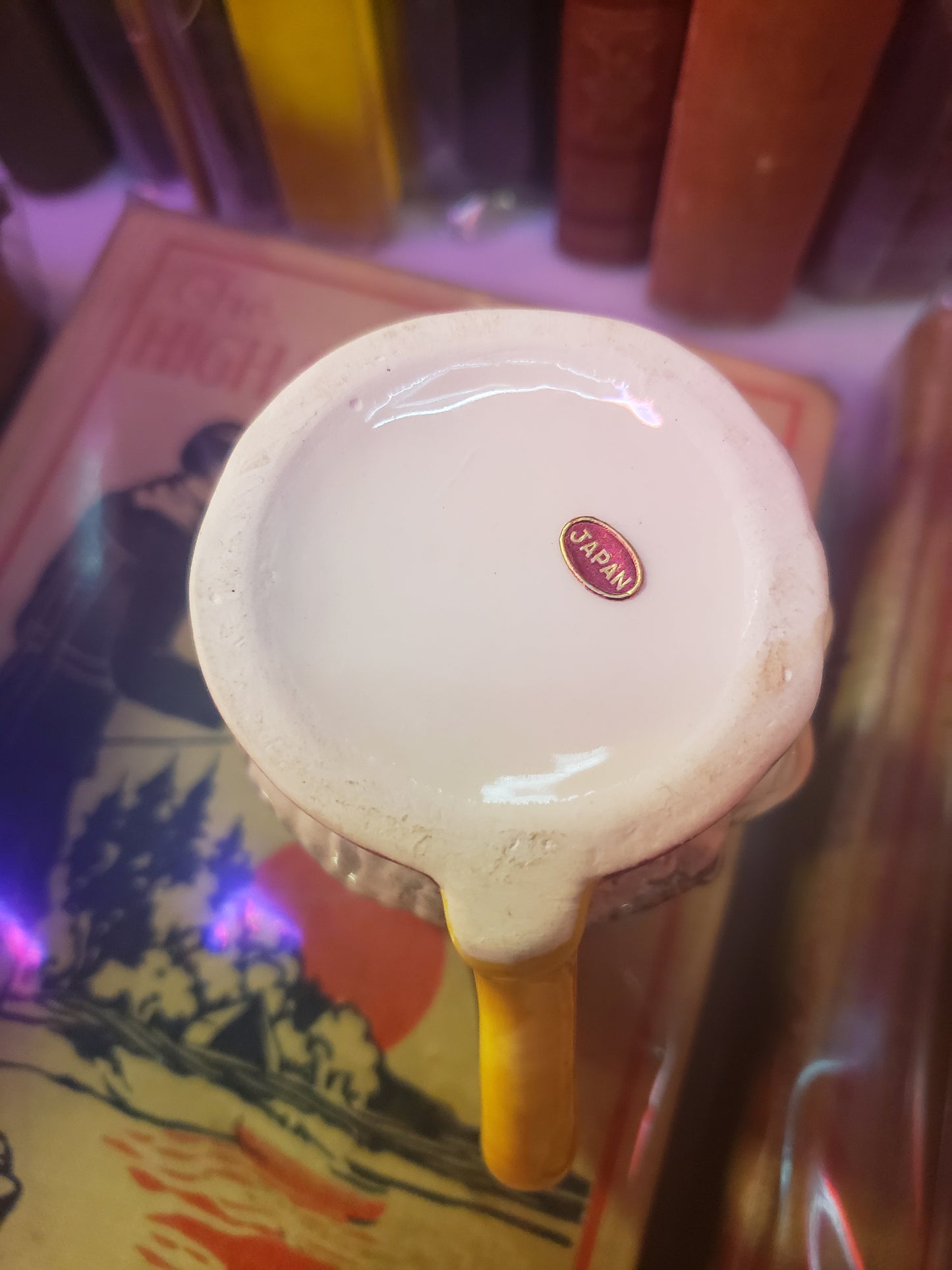 Toby man face mini mug vintage