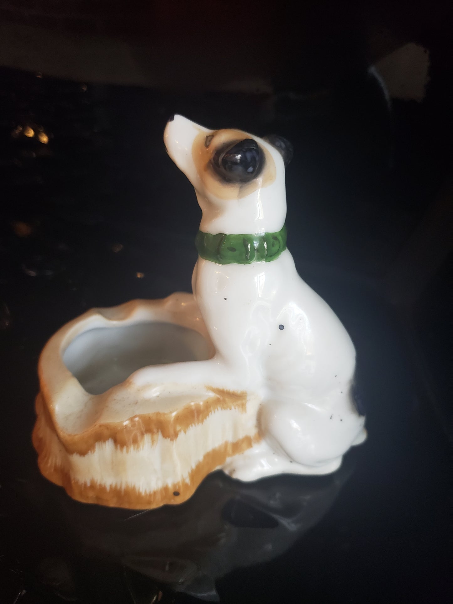 Jack Russel Terrier ashtray vintage