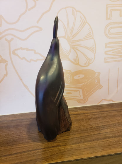 Carved Ironwood Quail (8 inches tall)