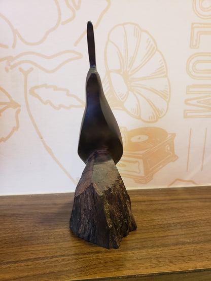Carved Ironwood Quail (8 inches tall)
