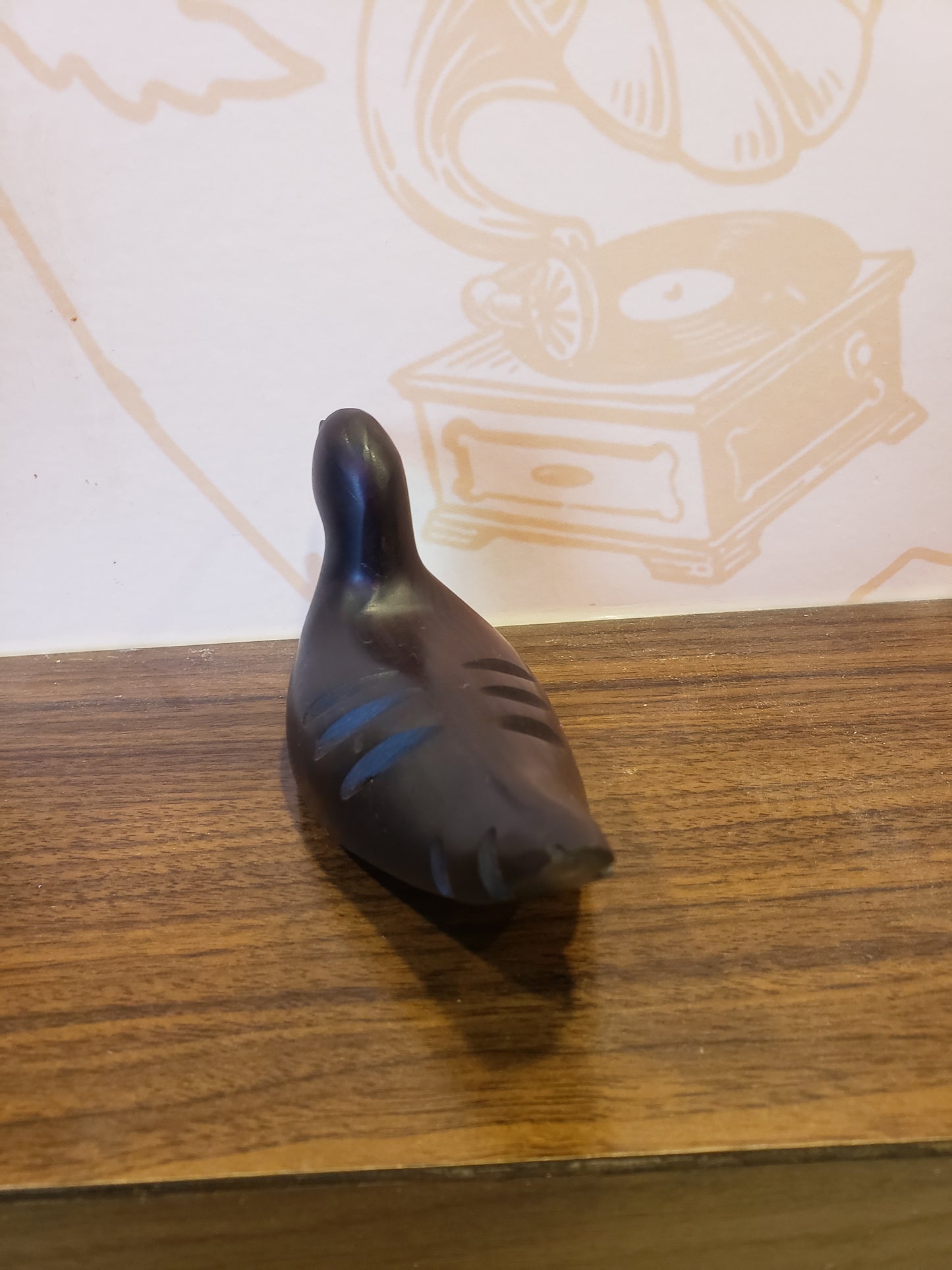 Ironwood Carved Duck (6 inches long)