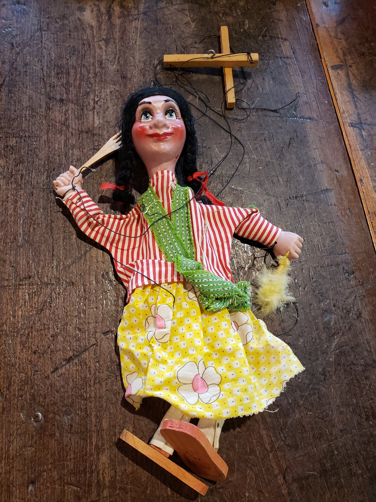 Senorita vintage marionette