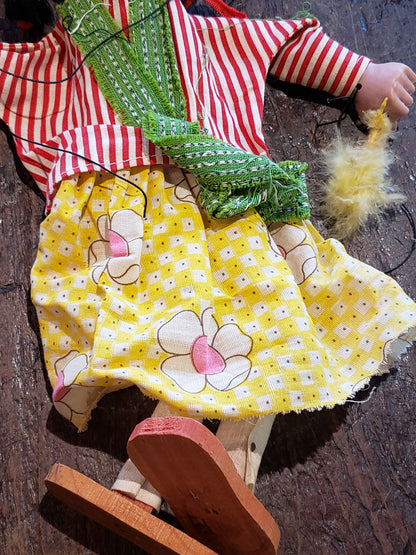Senorita vintage marionette