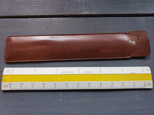 Dietzgen 1556CP Architect's multi ruler with case