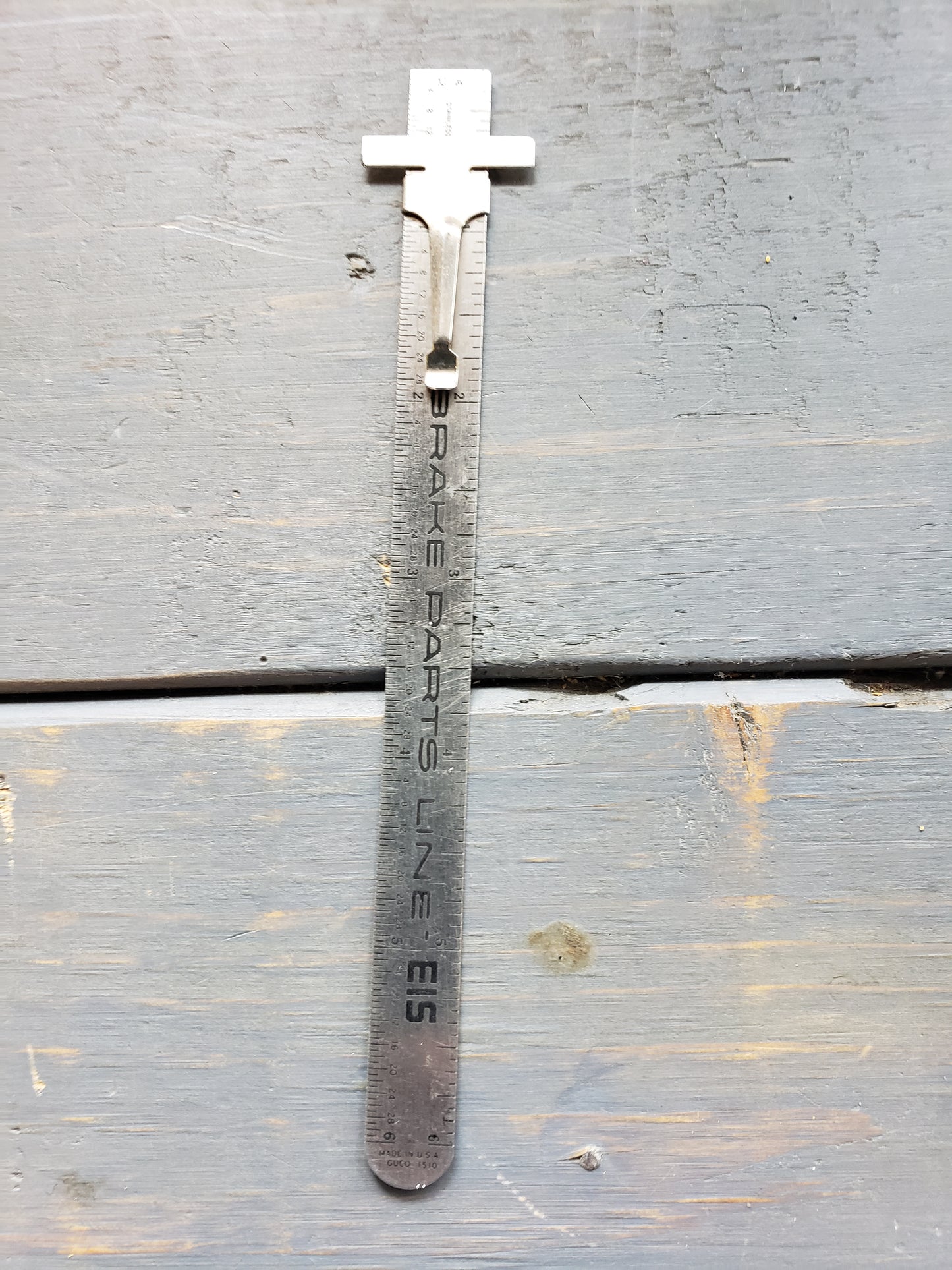 Stainless Steel pocket ruler