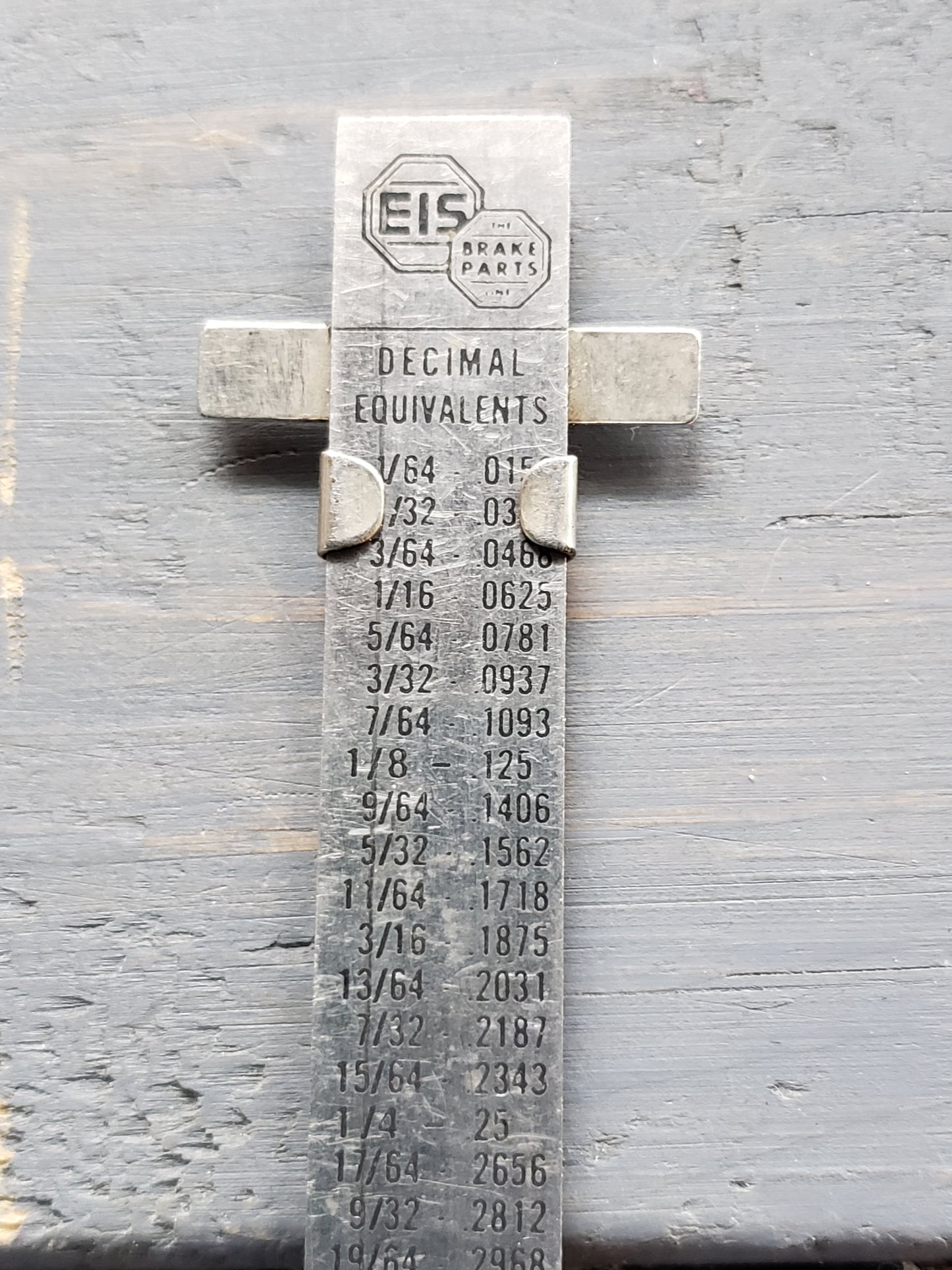 Stainless Steel pocket ruler