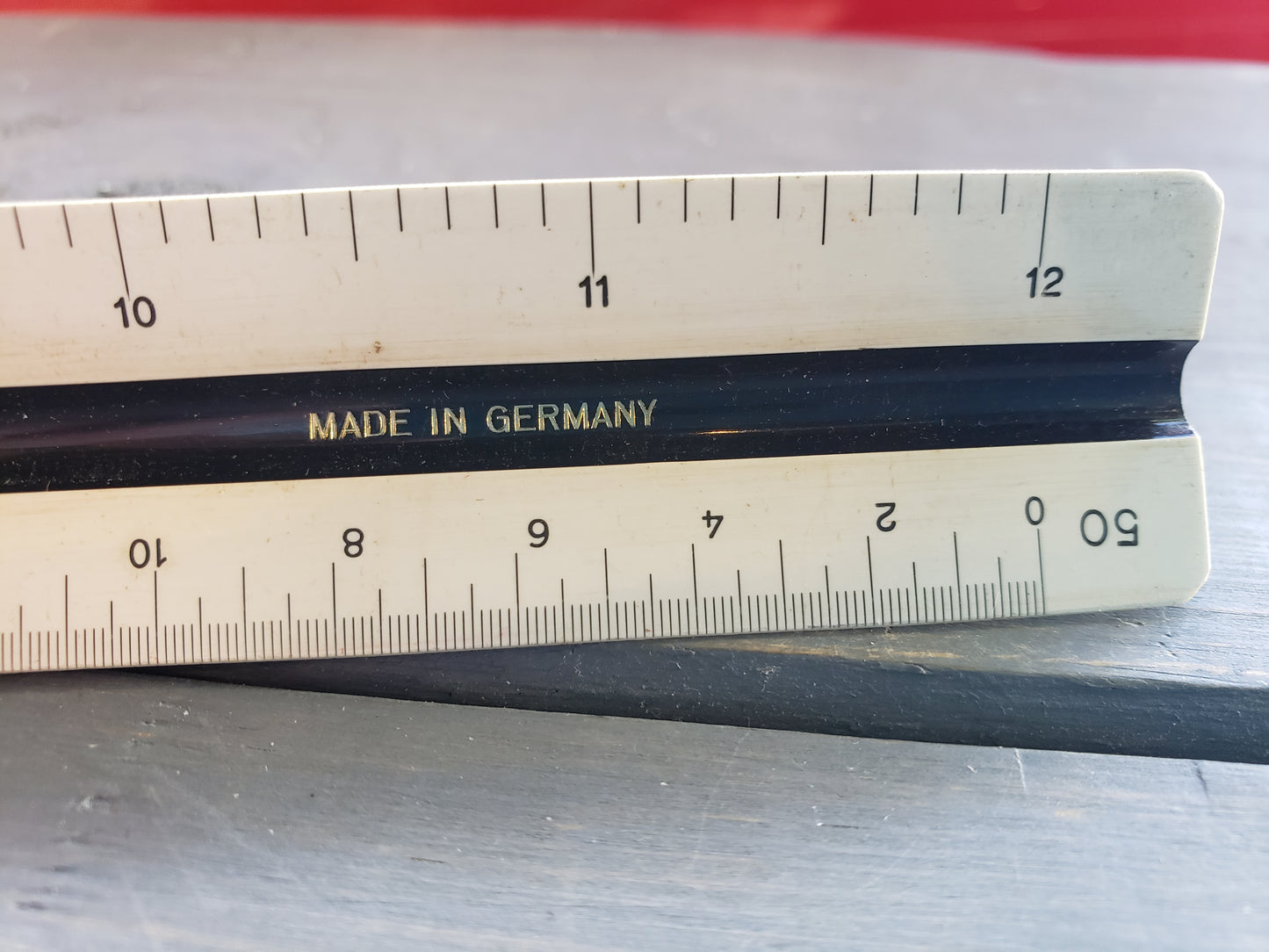 Dietzgen tri sided ruler