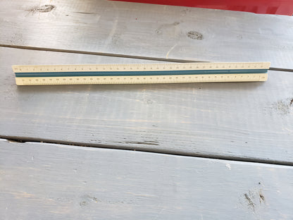 Dietzgen tri sided ruler