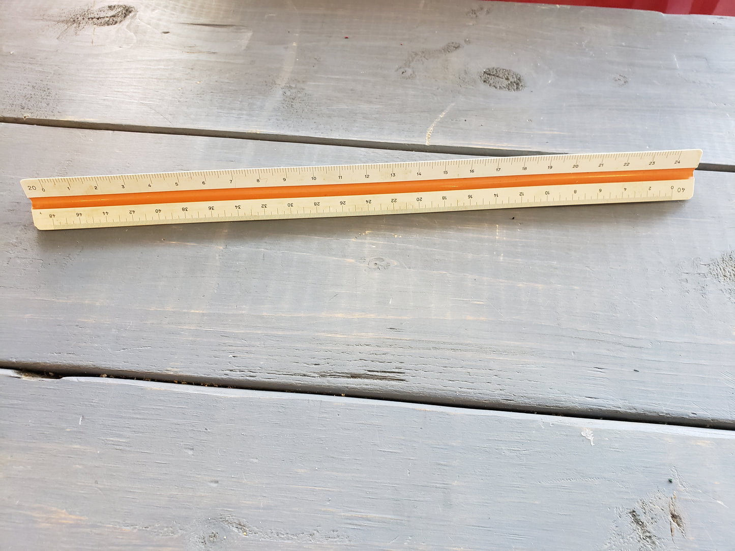 Dietzgen tri sided ruler