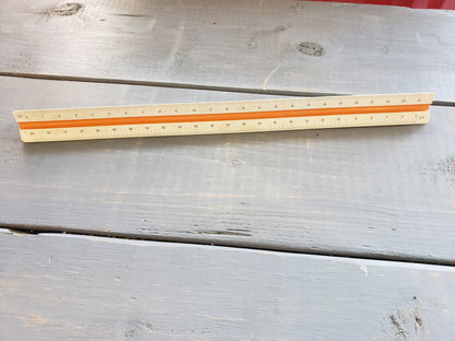 Dietzgen tri sided ruler