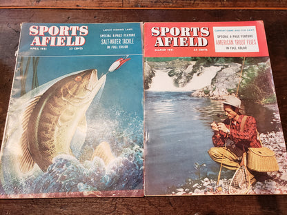 1951 Sports Afield all 12 issues!
