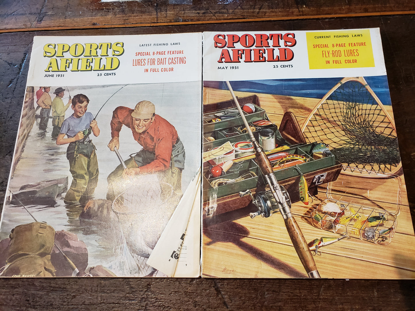 1951 Sports Afield all 12 issues!