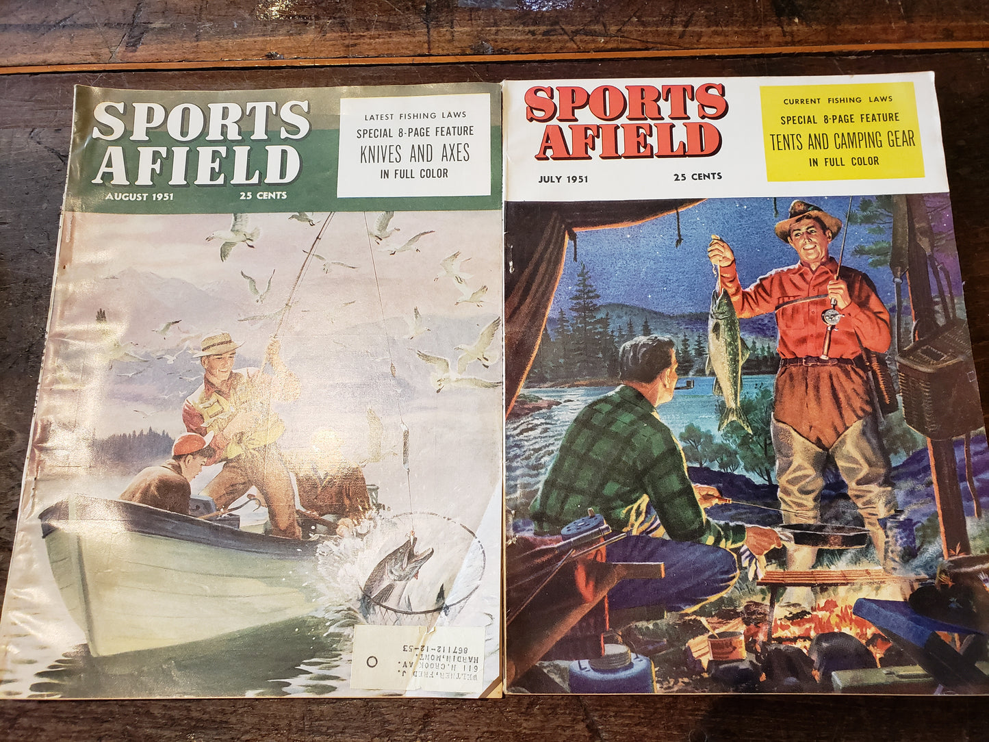 1951 Sports Afield all 12 issues!
