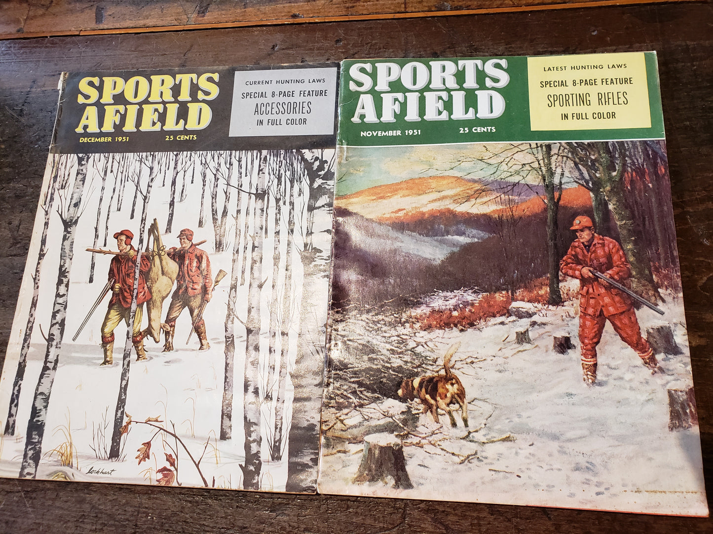 1951 Sports Afield all 12 issues!