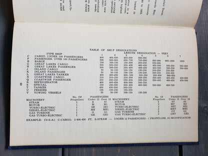 Ships of the US Merchant Fleet, by John A. Culver (1965)