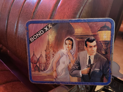 Bond XX vintage lunch box 1966 JAMES BOND