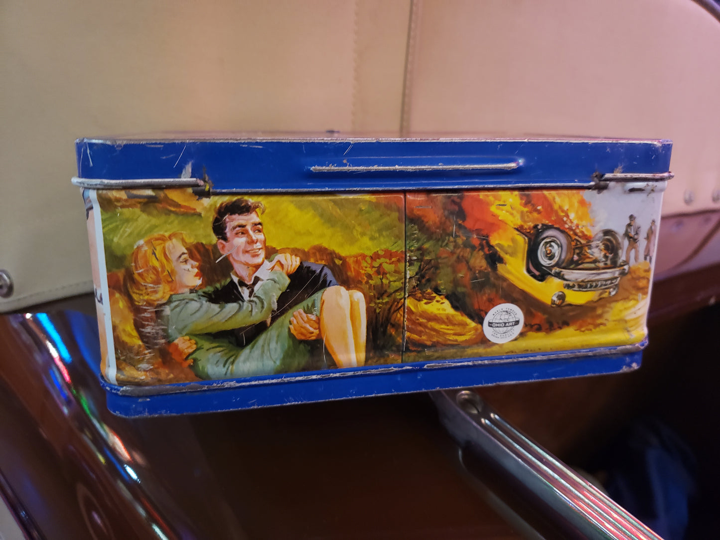 Bond XX vintage lunch box 1966 JAMES BOND