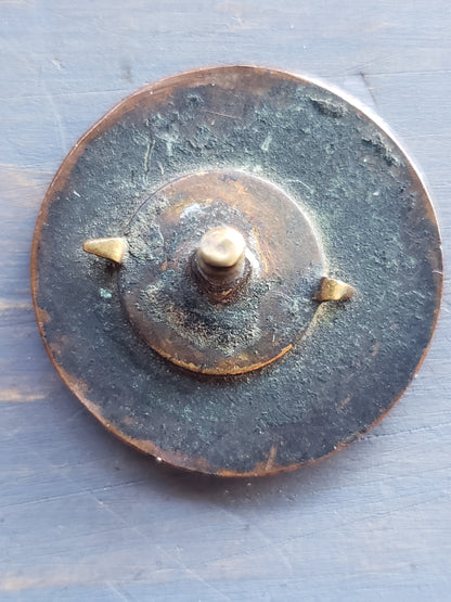 WWI US Army Reserve collar disc pin