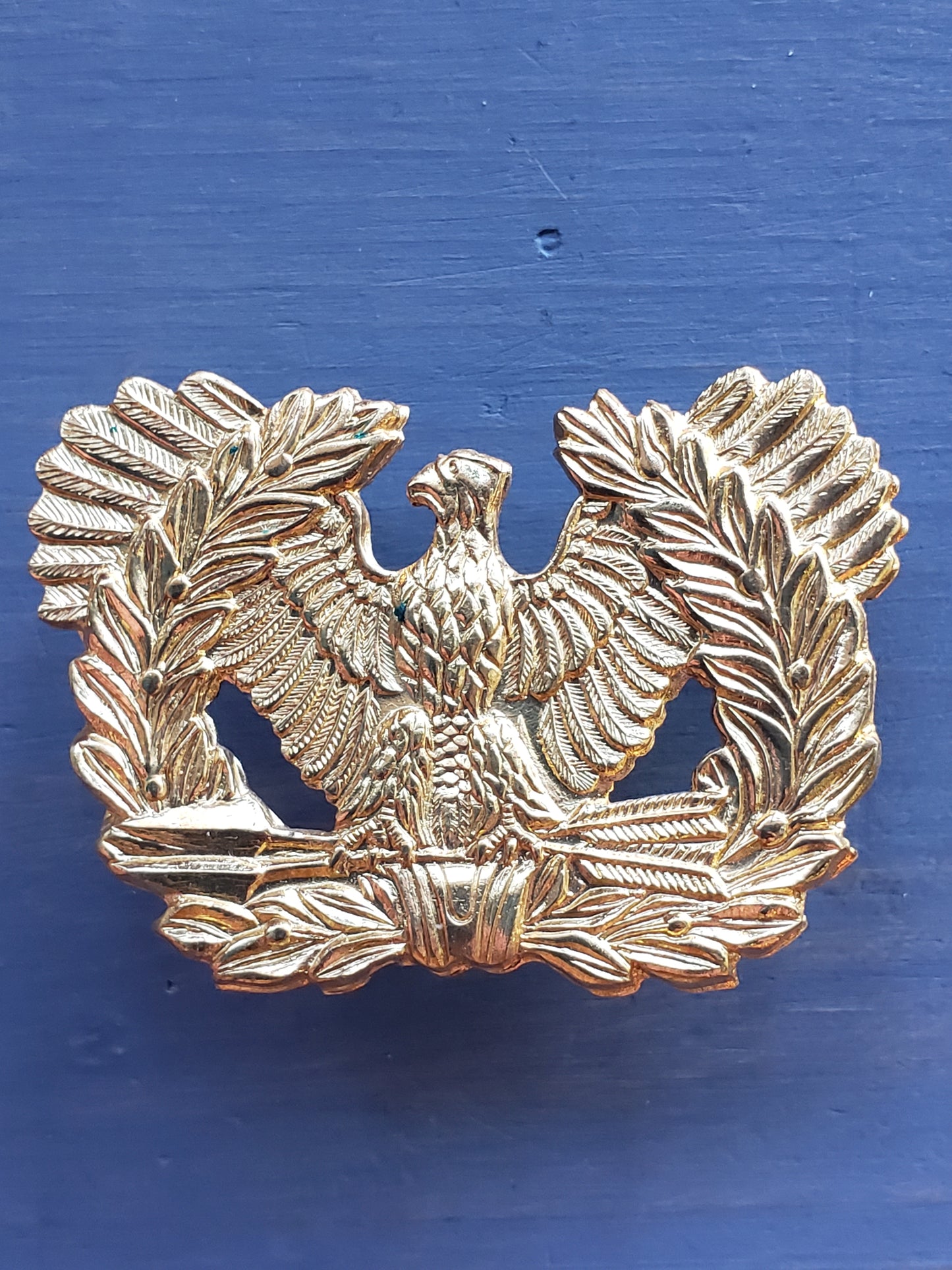 WWII US ARMY Warrant Officer Hat Insignia (2 prongs)