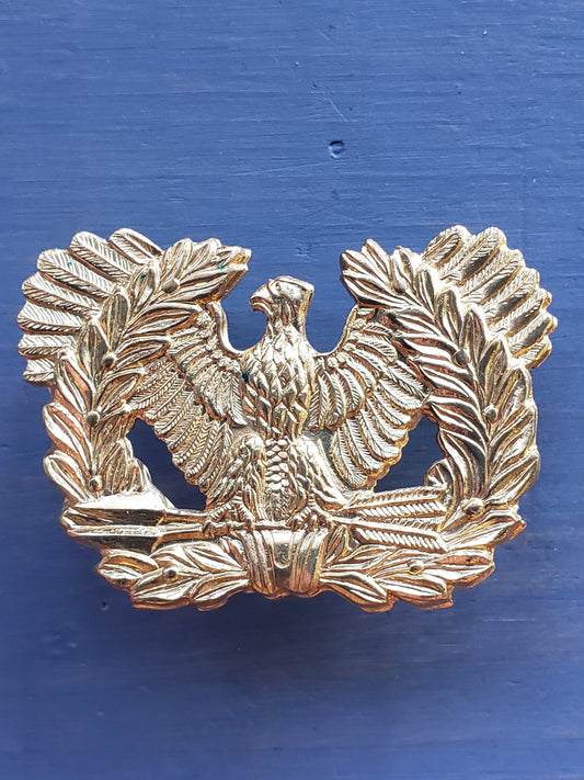 WWII US ARMY Warrant Officer Hat Insignia (2 prongs)