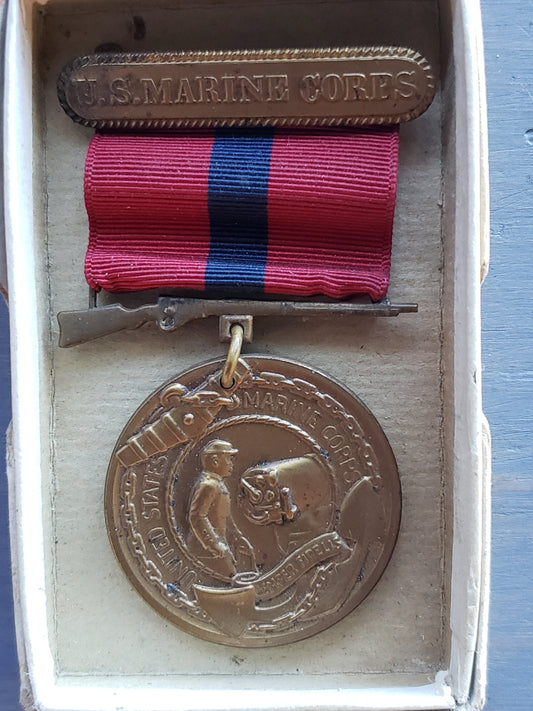 1928 USMC Good Conduct Medal James G. Sturgeon