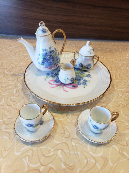 Forget Me Not Mini Tea Set