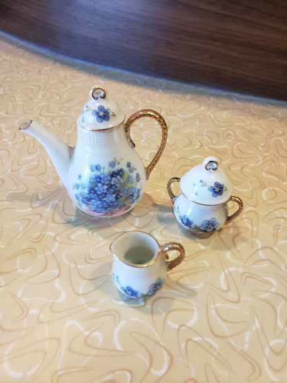 Forget Me Not Mini Tea Set