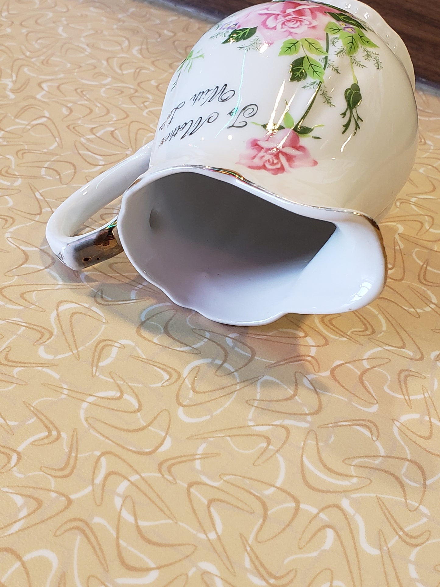 "To Mother With Love" vintage creamer