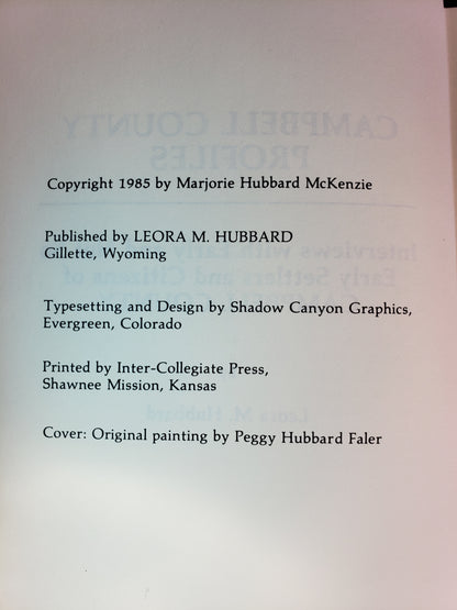 Campbell County Profiles by Leora M. Hubbard