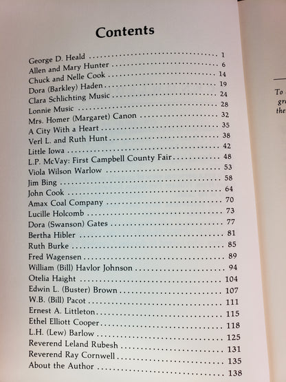 Campbell County Profiles by Leora M. Hubbard