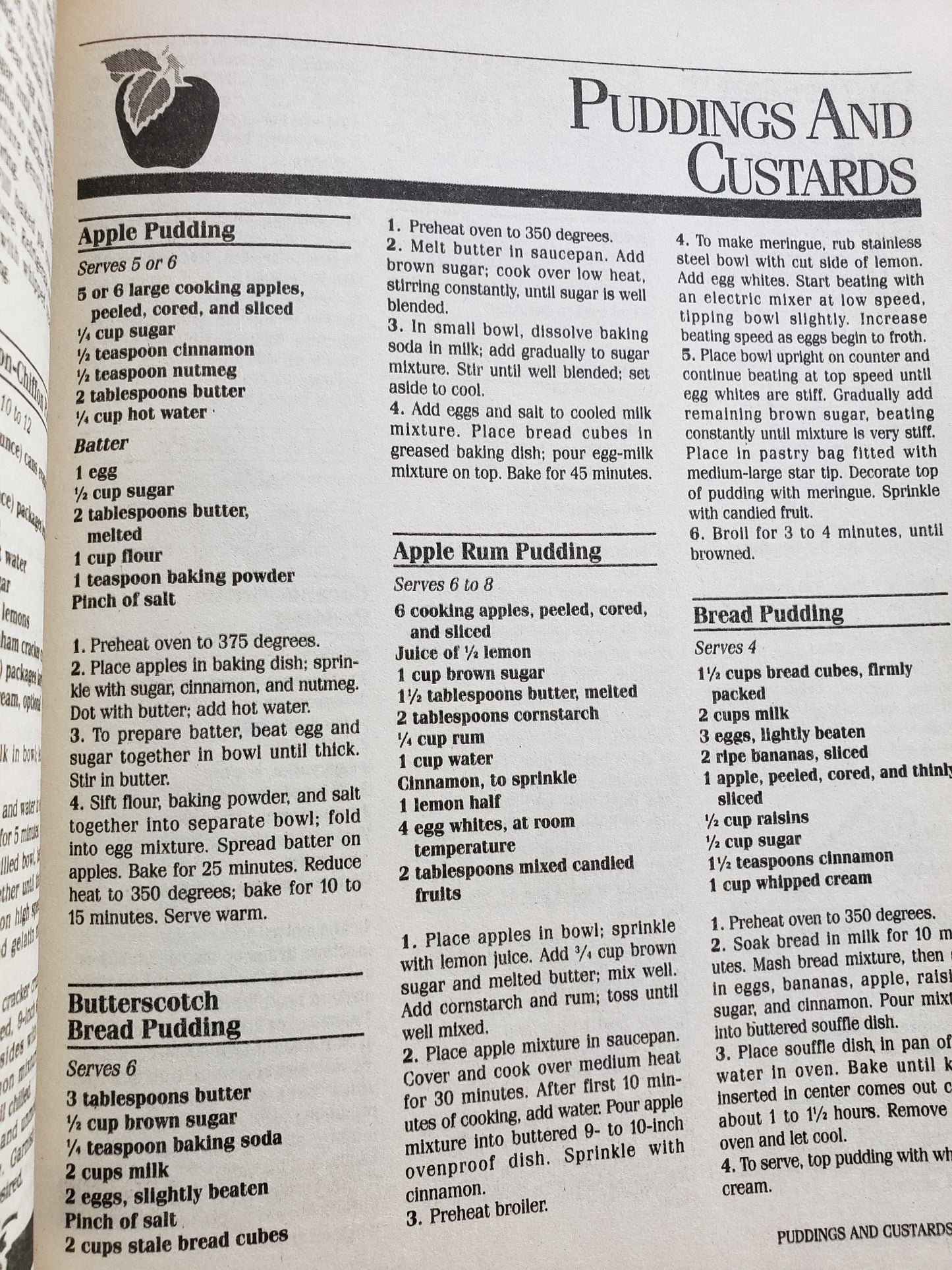 Creative Cooking DESSERTS (1992)