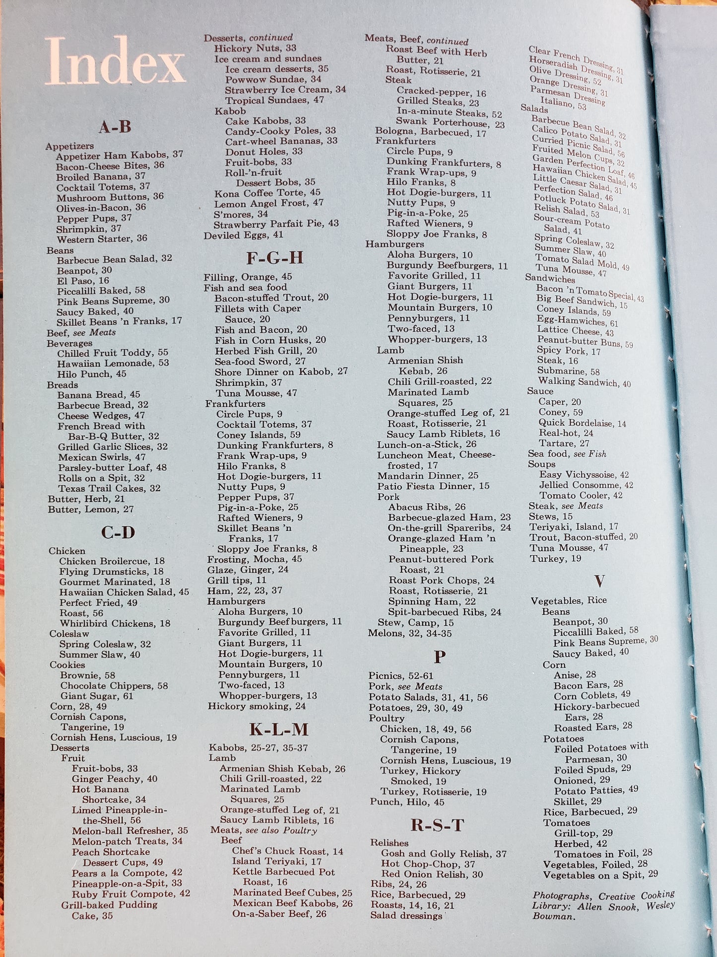 Barbecues and Picnics (1963)