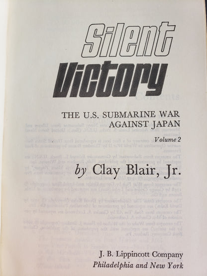 Silent Victory Volume 2 by Clay Bair, Jr.
