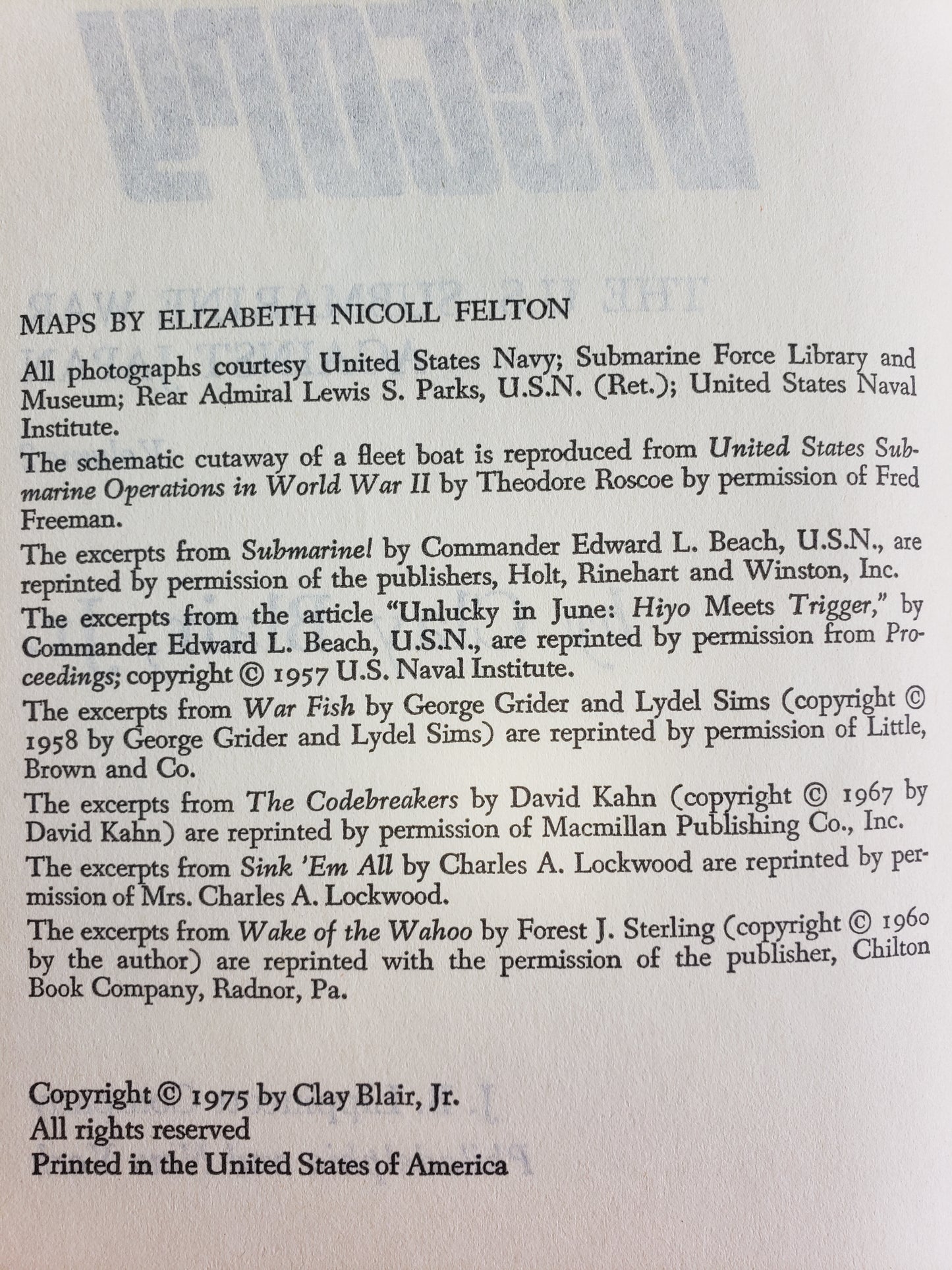 Silent Victory Volume 2 by Clay Bair, Jr.